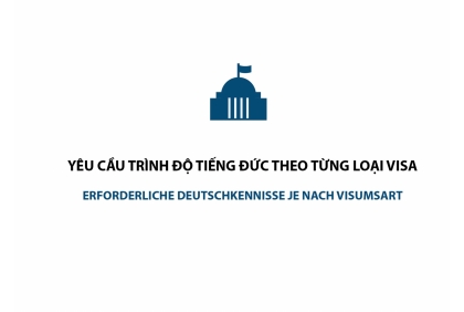 Yêu cầu về trình độ tiếng Đức theo từng loại visa